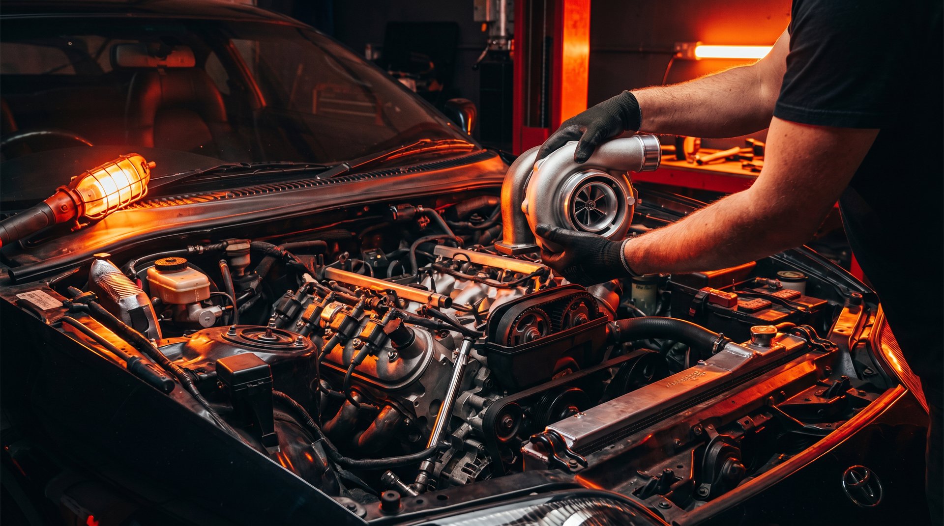 小小绘修车改装视频-涡轮增压改装教程